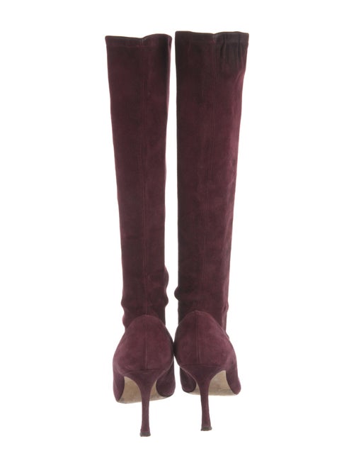 Manolo Blahnik Suede Boots