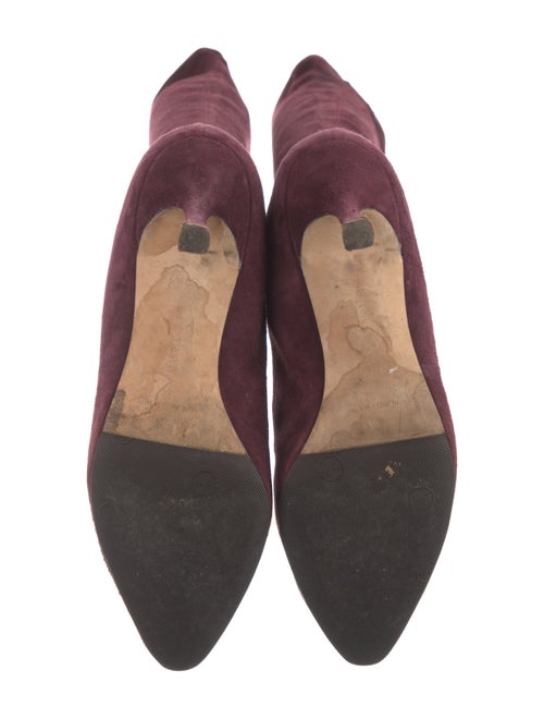 Manolo Blahnik Suede Boots