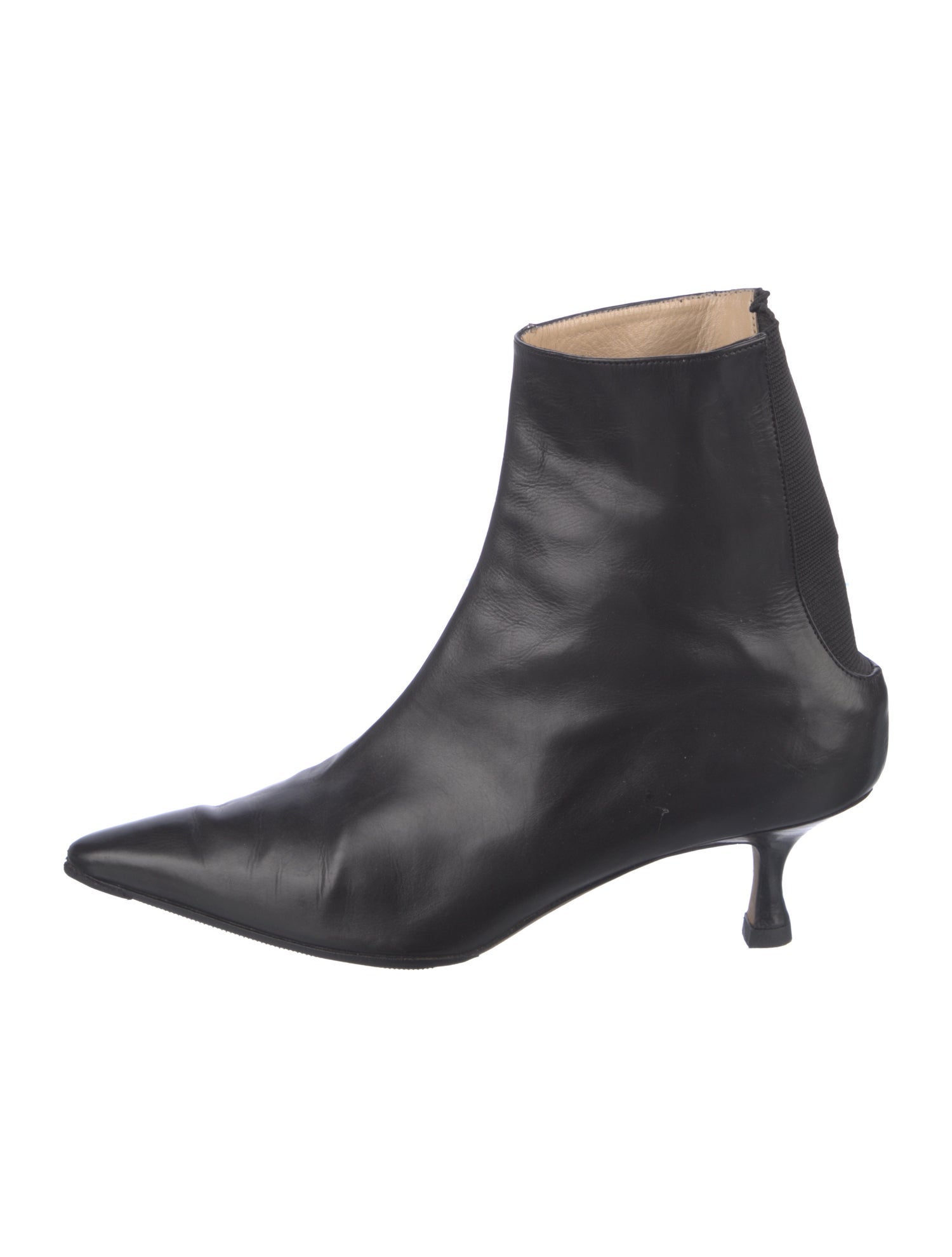 Manolo Blahnik Leather Boots