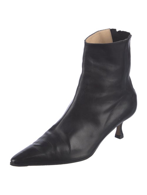 Manolo Blahnik Leather Boots