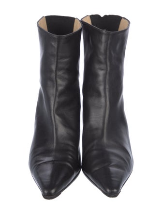 Manolo Blahnik Leather Boots