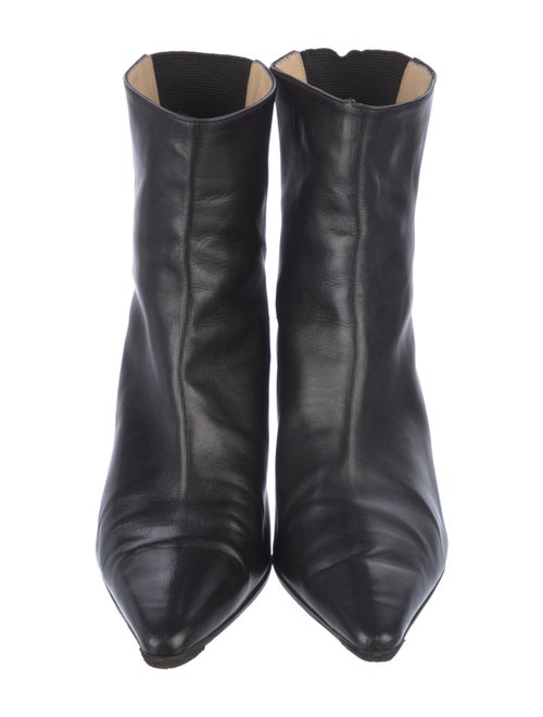 Manolo Blahnik Leather Boots