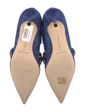 Manolo Blahnik Printed Boots