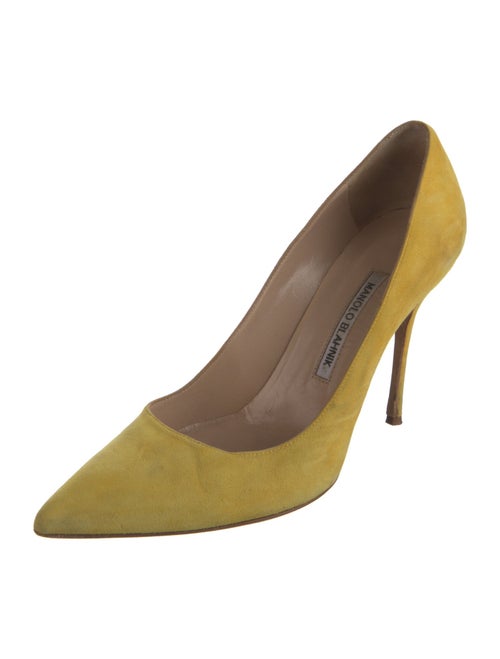 Manolo Blahnik Suede Pumps