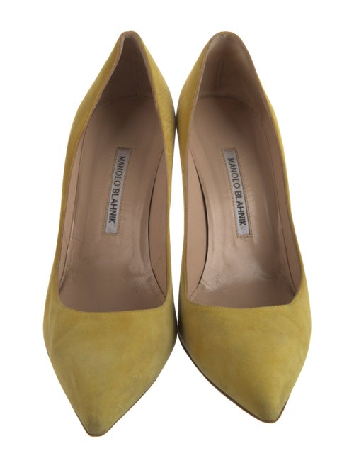 Manolo Blahnik Suede Pumps