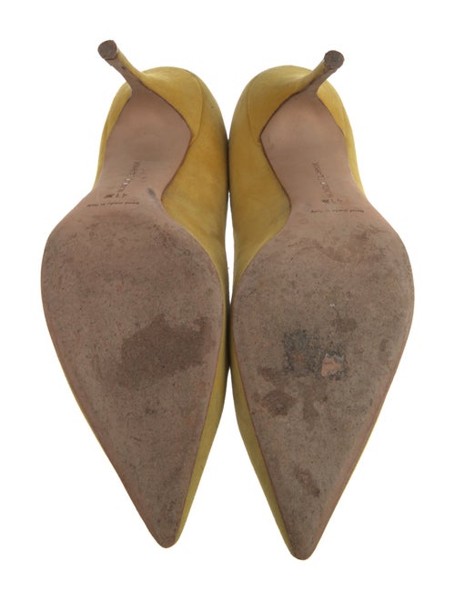 Manolo Blahnik Suede Pumps