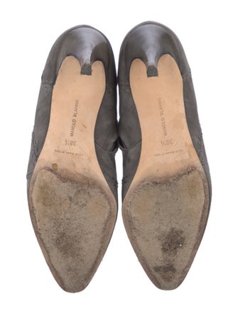 Manolo Blahnik Suede Boots