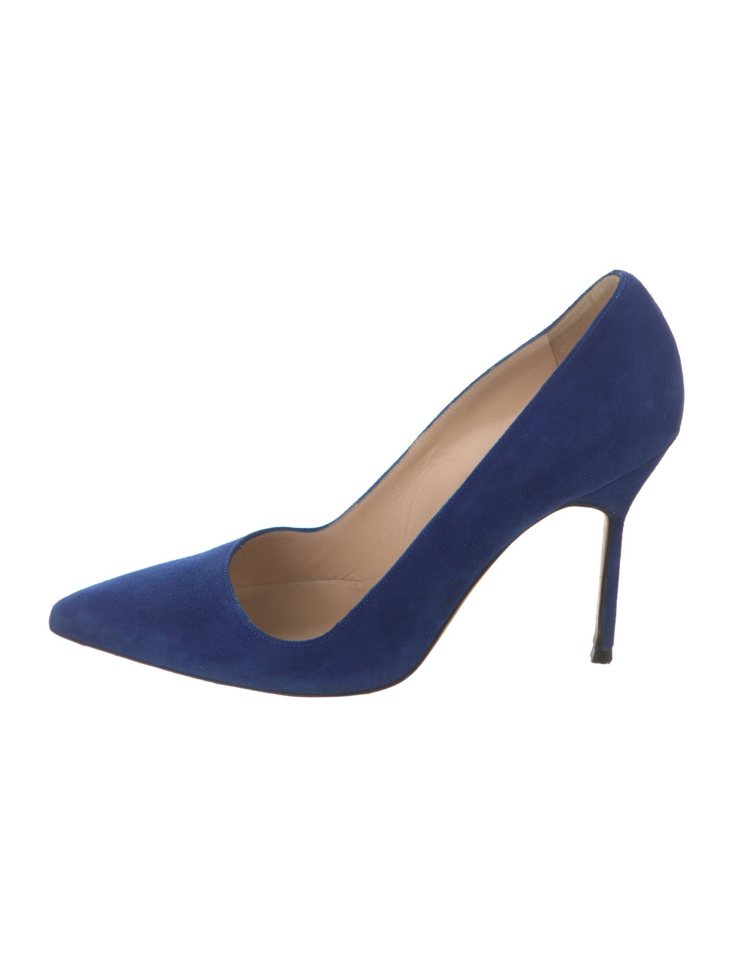 Manolo Blahnik Suede Pumps