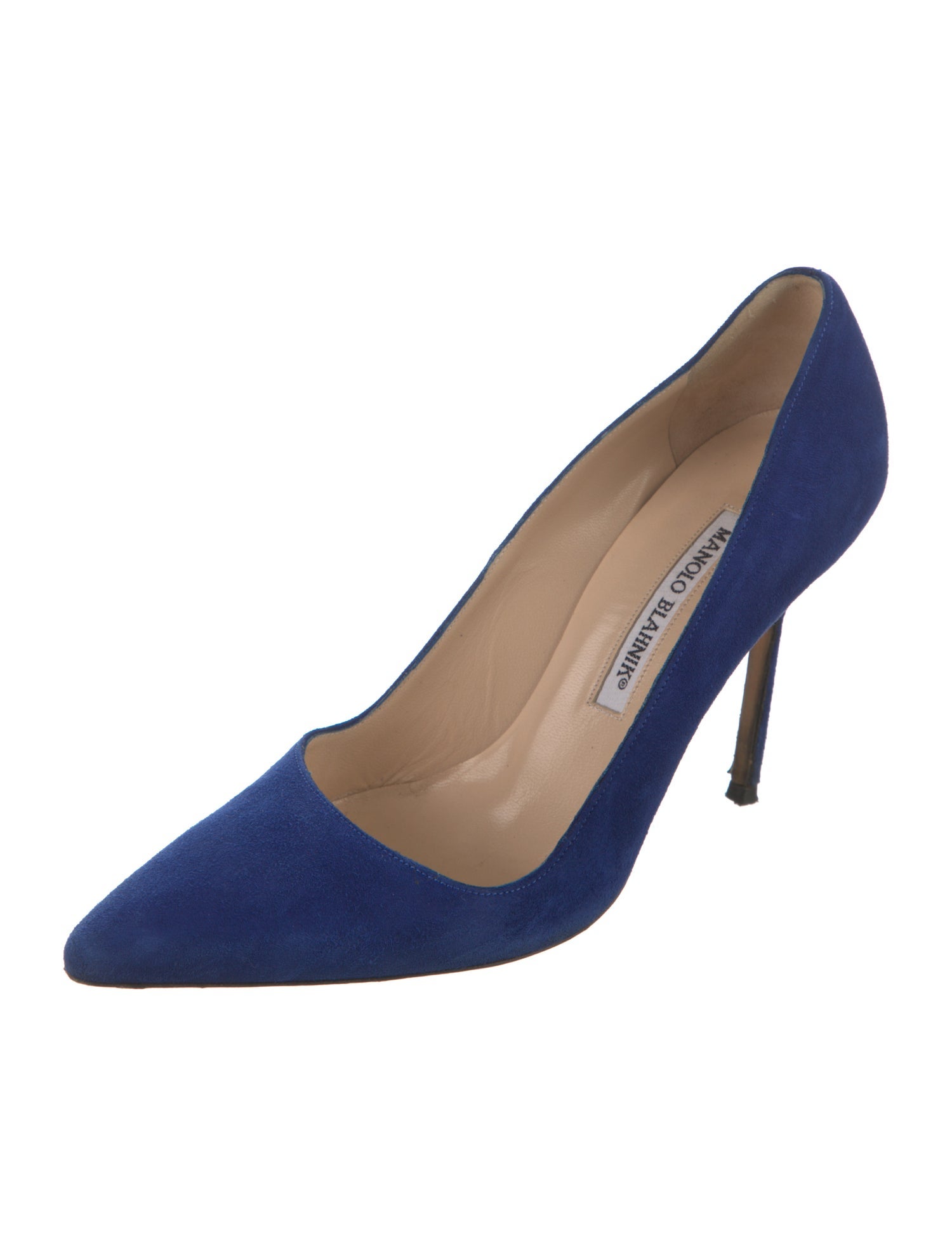 Manolo Blahnik Suede Pumps