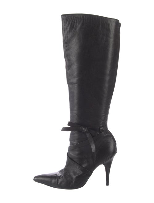 Manolo Blahnik Leather Boots