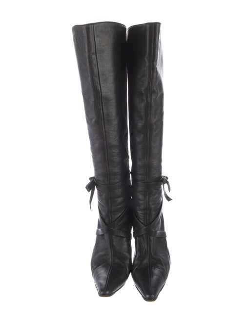 Manolo Blahnik Leather Boots