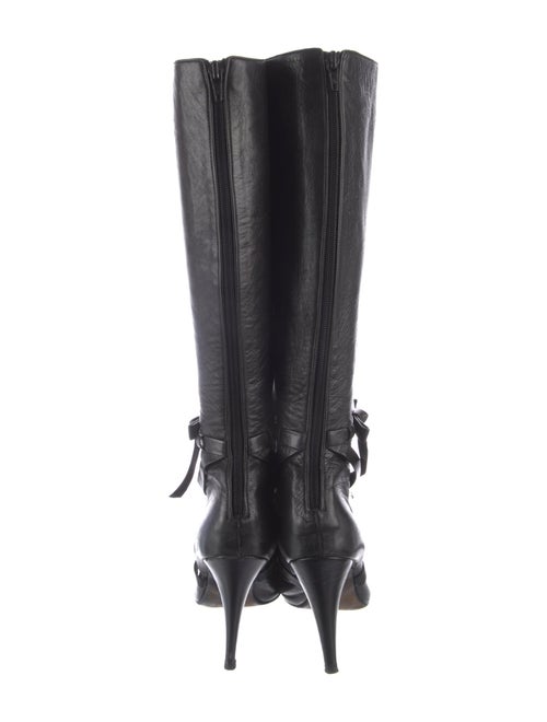 Manolo Blahnik Leather Boots