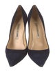 Manolo Blahnik Suede Pumps