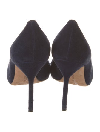 Manolo Blahnik Suede Pumps