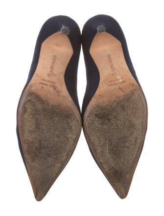 Manolo Blahnik Suede Pumps