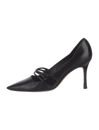 Manolo Blahnik Leather Pumps