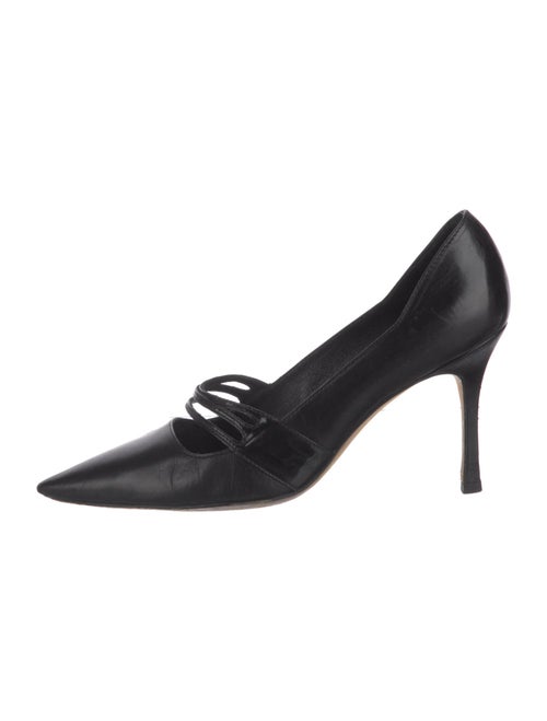 Manolo Blahnik Leather Pumps