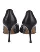 Manolo Blahnik Leather Pumps
