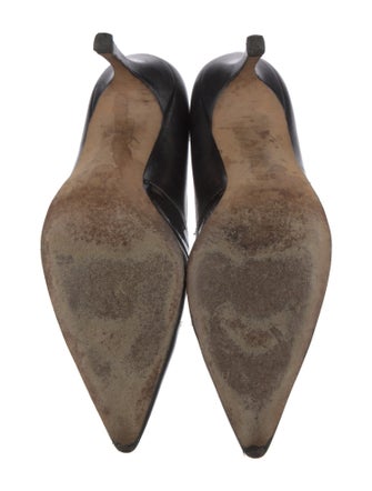 Manolo Blahnik Leather Pumps