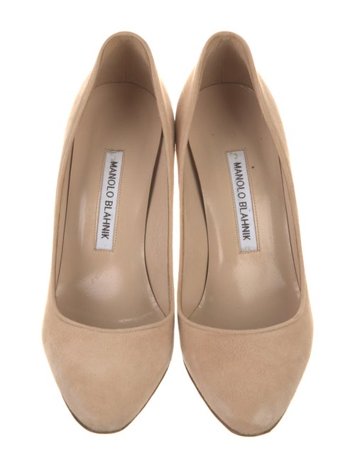 Manolo Blahnik Suede Pumps