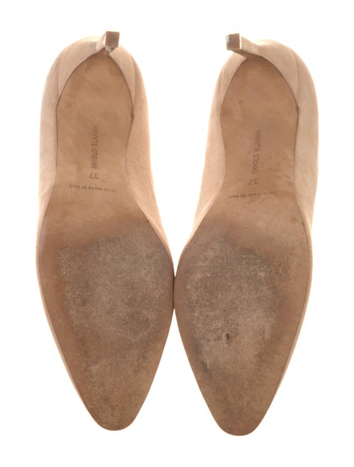 Manolo Blahnik Suede Pumps