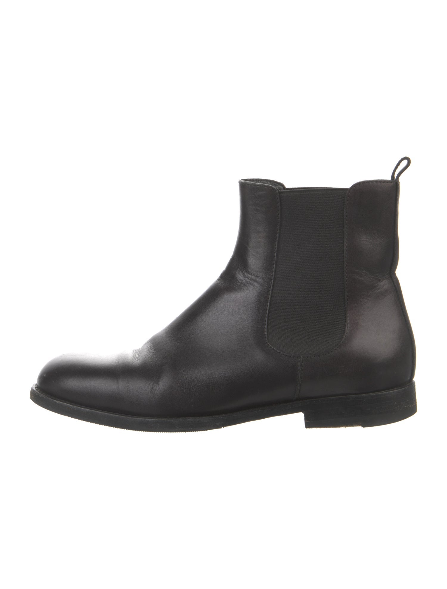 Manolo Blahnik Leather Chelsea Boots