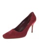 Manolo Blahnik Suede Pumps