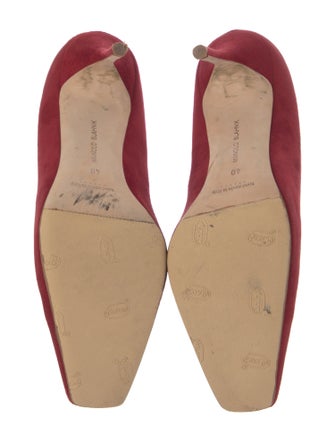 Manolo Blahnik Suede Pumps