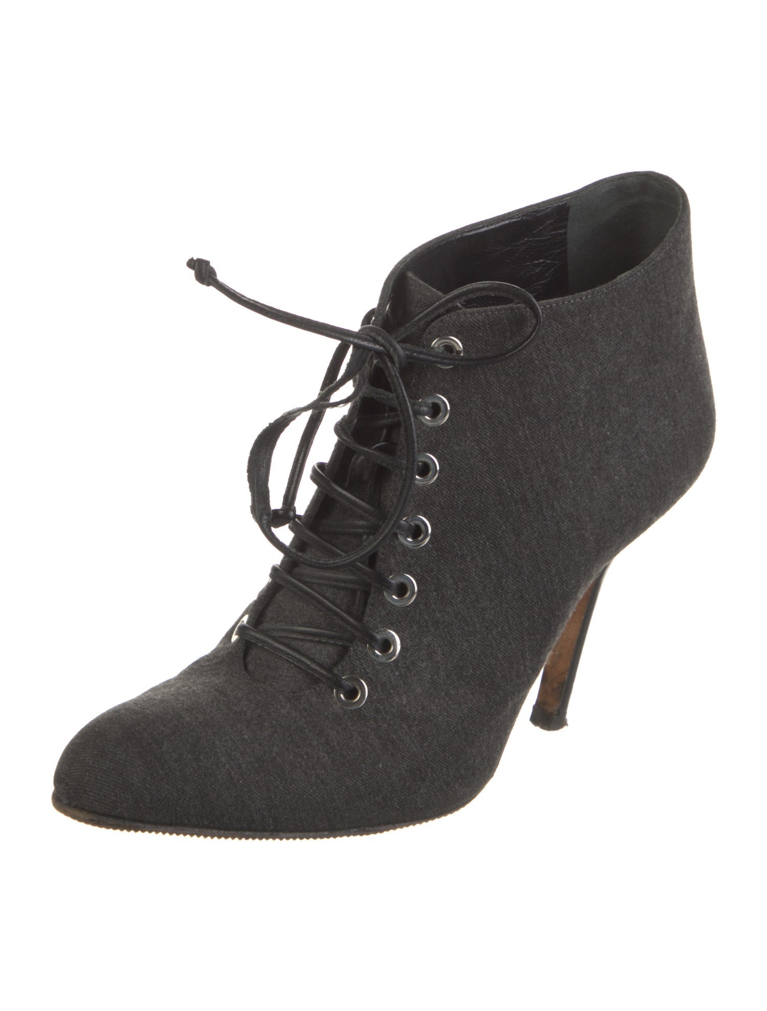 Manolo Blahnik Lace-Up Boots