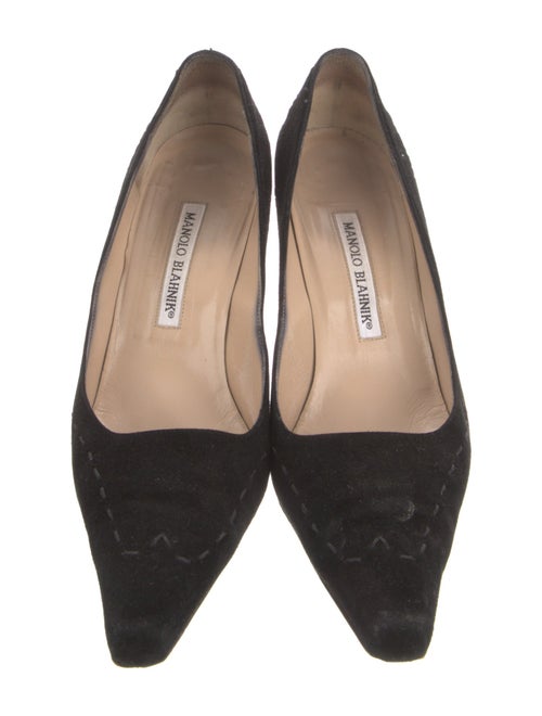 Manolo Blahnik Suede Pumps