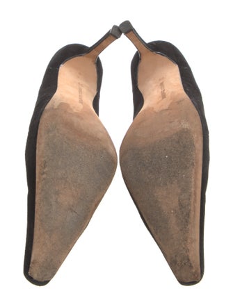 Manolo Blahnik Suede Pumps