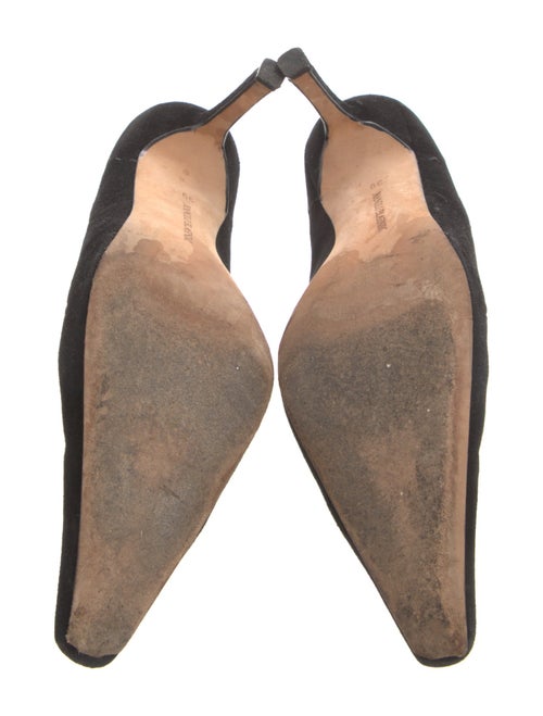Manolo Blahnik Suede Pumps