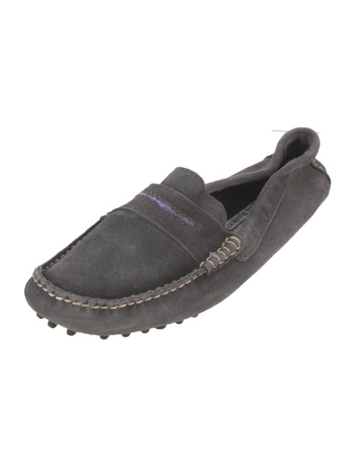 Manolo Blahnik Suede Loafers