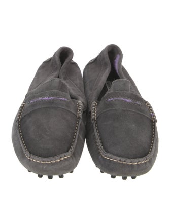 Manolo Blahnik Suede Loafers