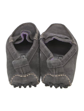 Manolo Blahnik Suede Loafers