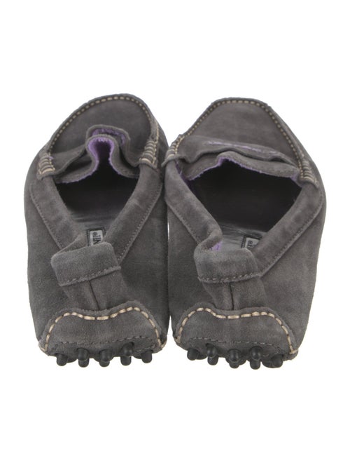 Manolo Blahnik Suede Loafers