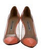 Manolo Blahnik PVC Pumps