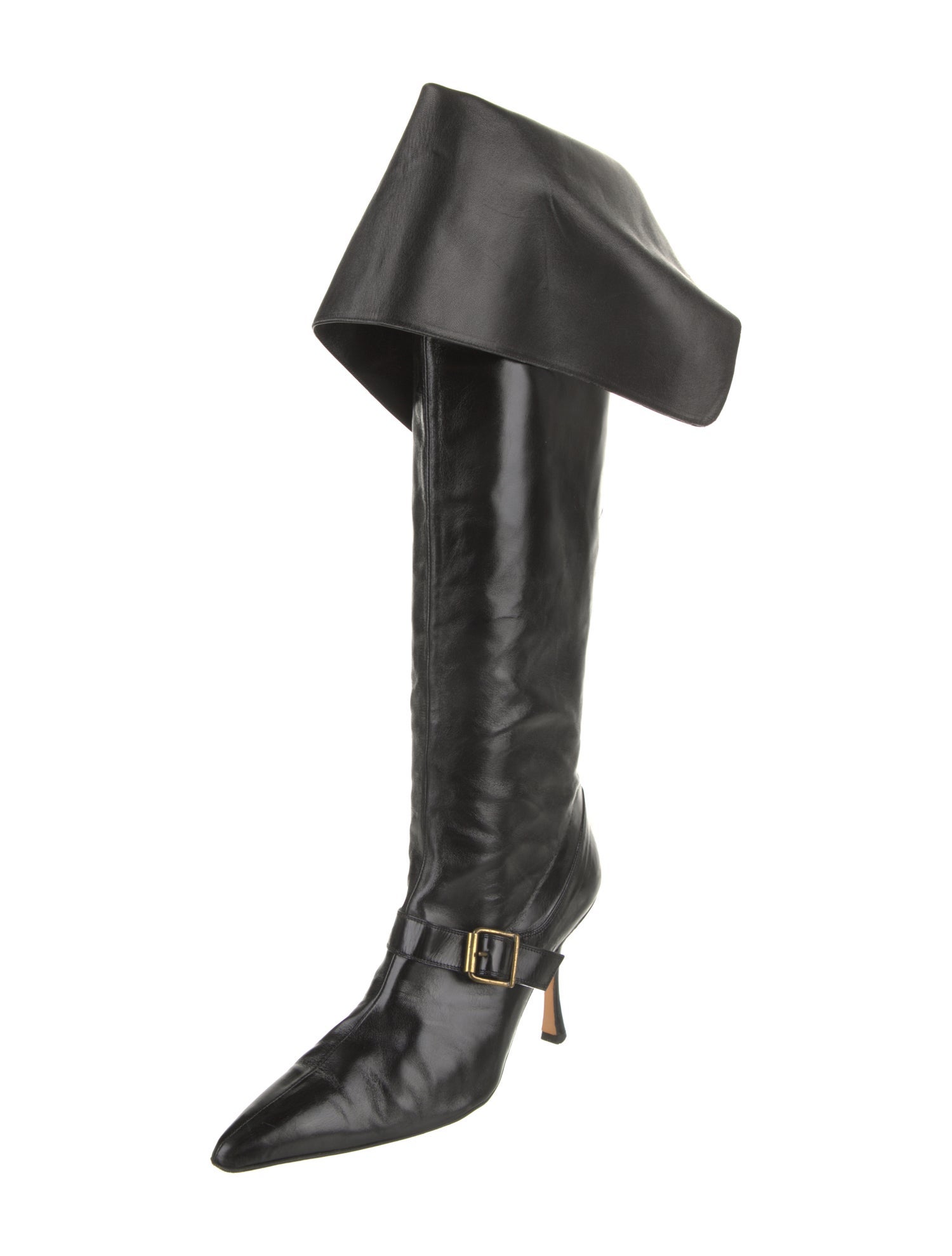 Manolo Blahnik Leather Boots