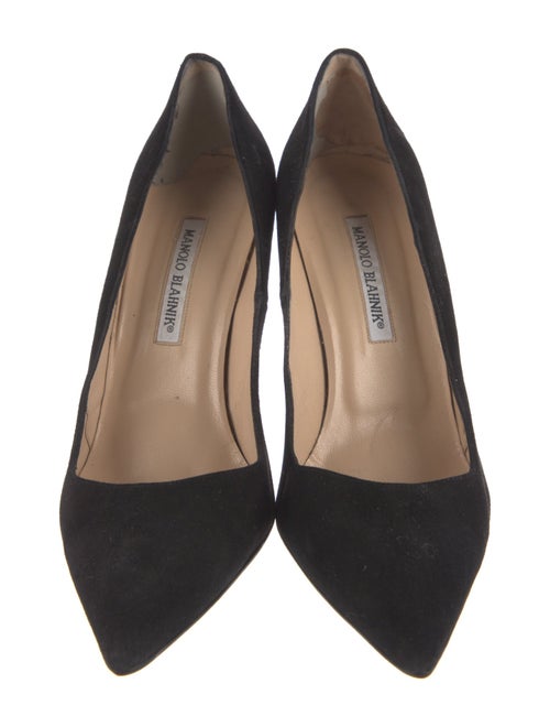Manolo Blahnik Suede Pumps