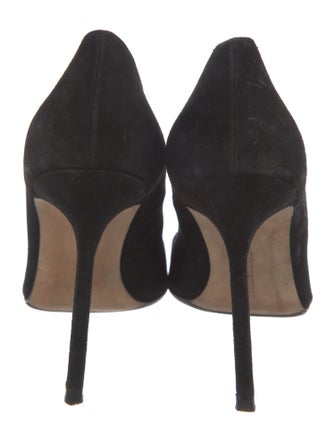 Manolo Blahnik Suede Pumps