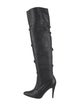 Manolo Blahnik Leather Slouch Boots