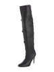 Manolo Blahnik Leather Slouch Boots