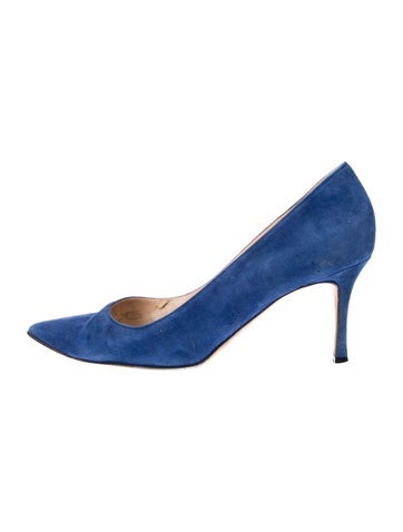 Manolo Blahnik Pumps Suede Us10, It40 | 10