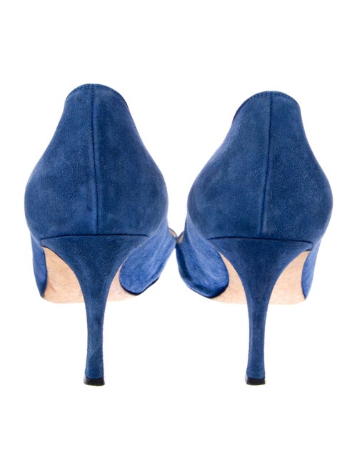 Manolo Blahnik Suede Pumps