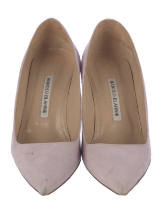 Manolo Blahnik Suede Pumps