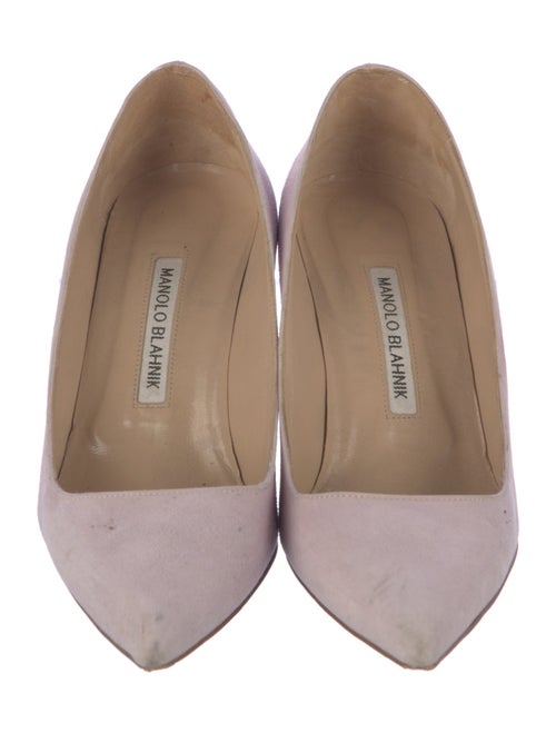 Manolo Blahnik Suede Pumps