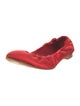 Manolo Blahnik Satin Ballet Flats