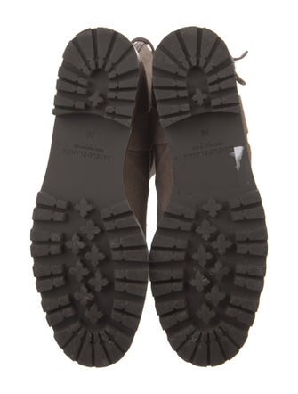 Manolo Blahnik Suede Riding Boots