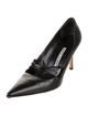 Manolo Blahnik Leather Pumps