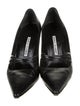Manolo Blahnik Leather Pumps